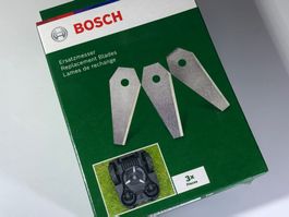 3x Bosch Ersatzmesser Rasenroboter Messerklingen neu