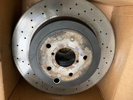 Subaru WRX STI  Bremsscheiben hinten gelocht BREMBO