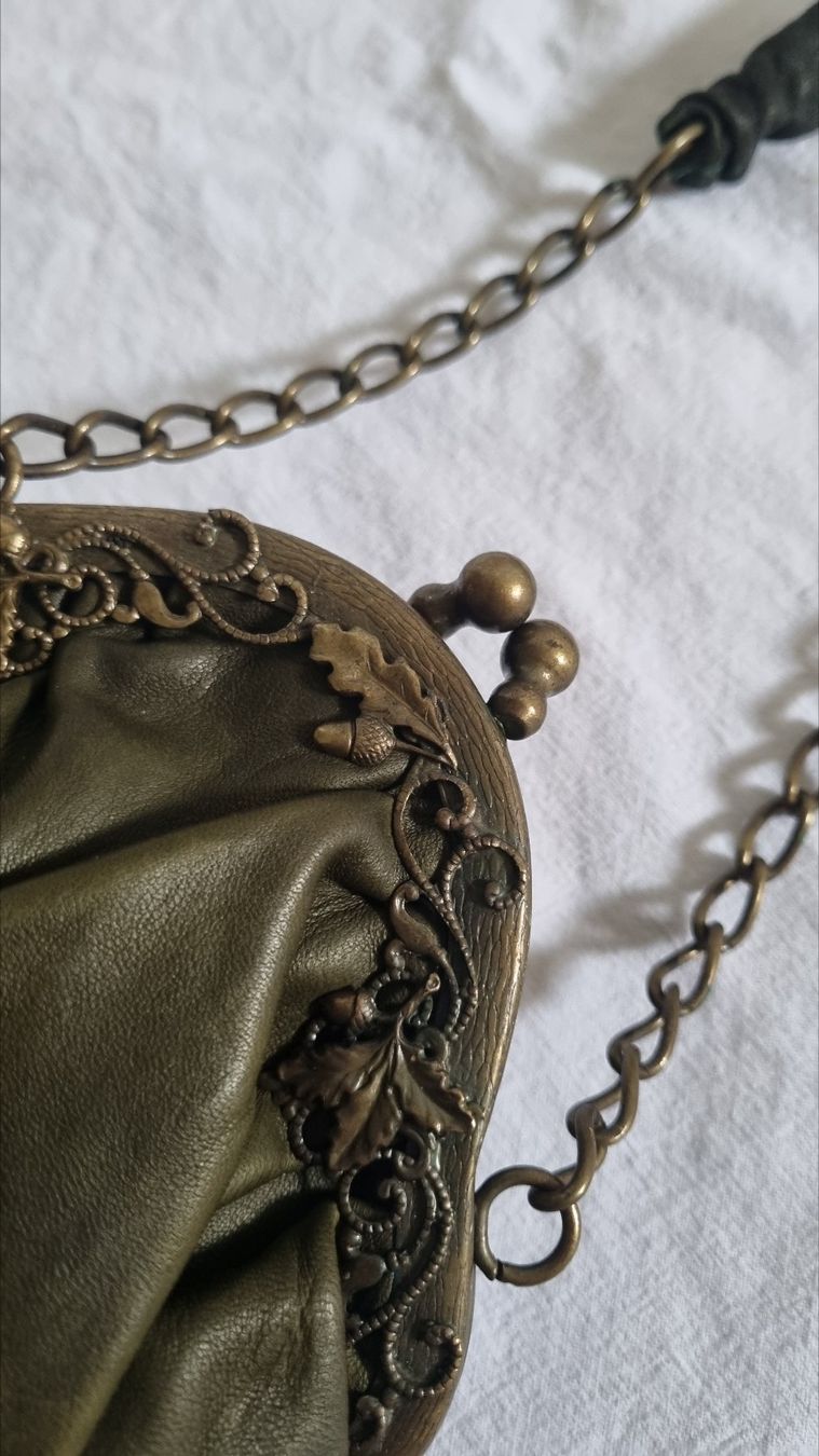Borse da donna: Vintage Style Leder Handtasche – Nuovo (secondo la descrizione) da Zürich venduto da Bunnysat 1