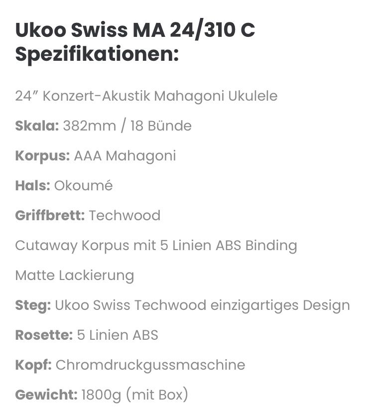 Strumenti musicali: Ukulele Konzertukulele Sobran – Nuovo (secondo la descrizione) da zürich venduto da fioannaho 5