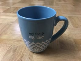 Tasse hellblau (OVP)