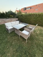 Garten Sitzgruppe / Lounge Rattan Optik