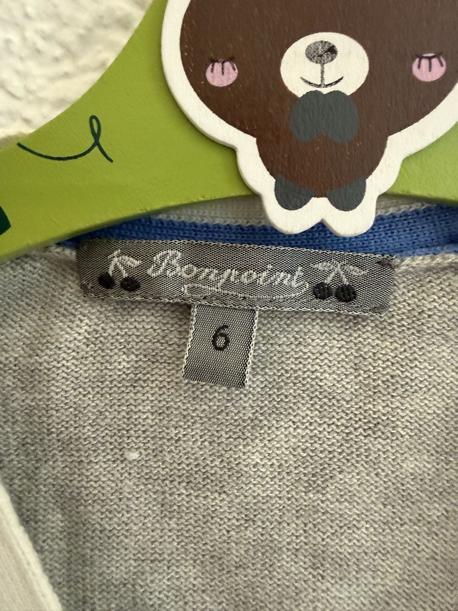 Bonpoint Giacche & Cappotti: Bonpoint Cardigan grau Grösse 6 – Usato da Ebikon venduto da InesUndElf 1