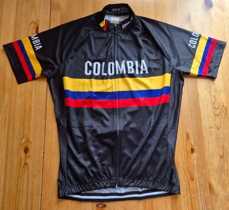 Radtrikot Kolumbien Gr. M Velo Radsport Trikot Colombia