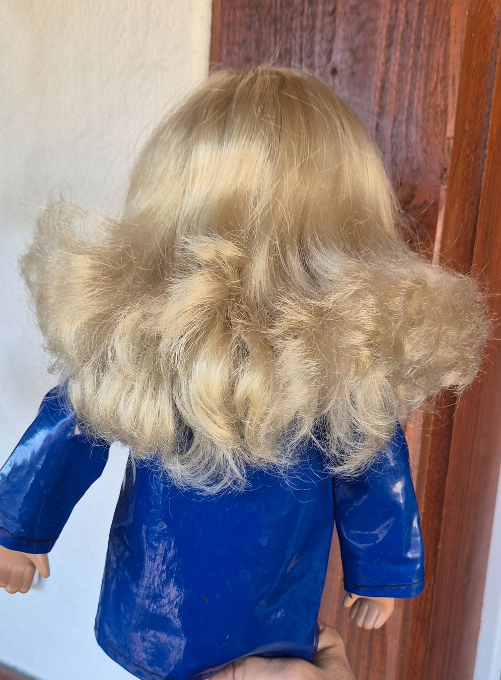 Sasha Morgenthaler Bambole: Sasha Morgenthaler Puppe Gingham Mädchen Trendon blond – Usato da Neerach venduto da SilliS 3