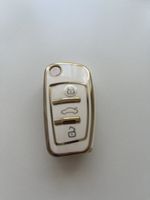 Autoschlüssel Hüllen Weiss Gold 