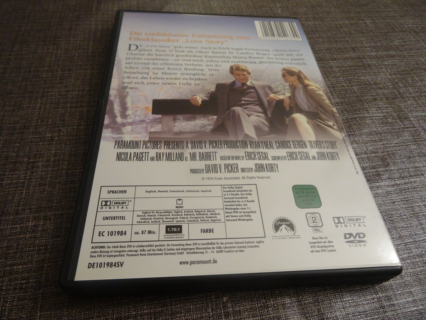 Tutti i DVDs: DVD Oliver's Story – Usato da Olten venduto da Disc-Verkauf 2