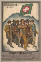 Ehrenmeldung Zürich 1923