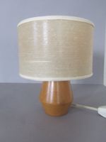 Holz Lampe, Tischlampe, Nachttischlampe