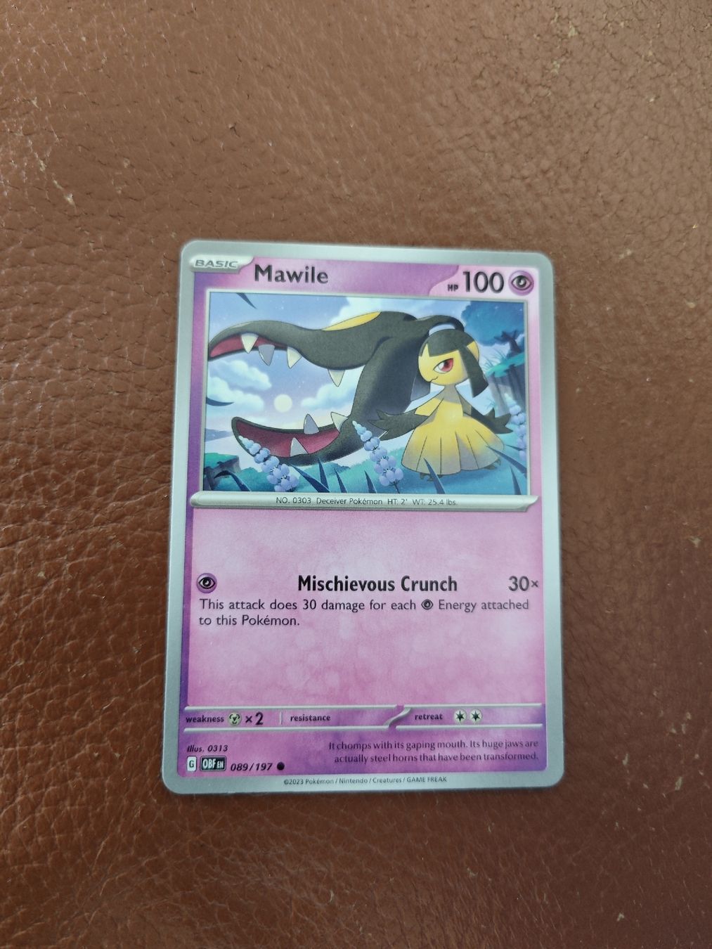 Pokémon Carte collezionabili: Pokémon Mawile – Usato da Neuchâtel venduto da nbr_z8jr