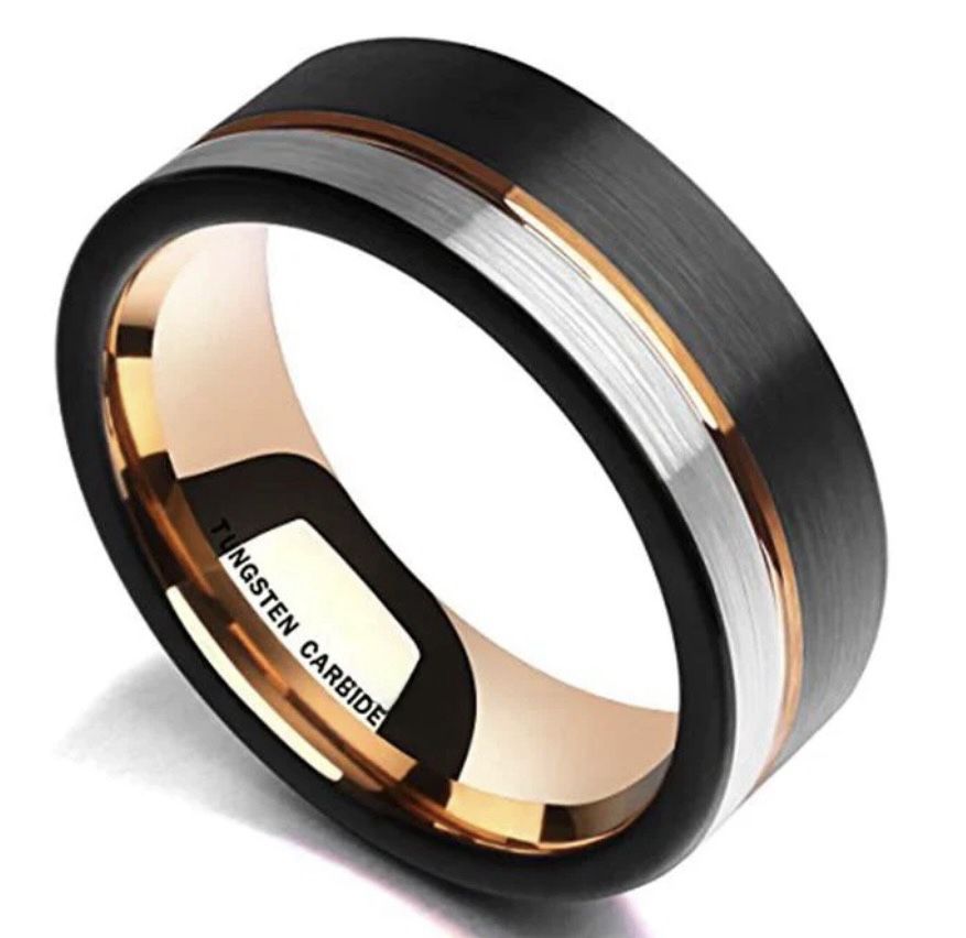 Ringe: Moderne Wolframring 8mm 857 – Neu und originalverpackt aus Klingnau von mai_f8zb