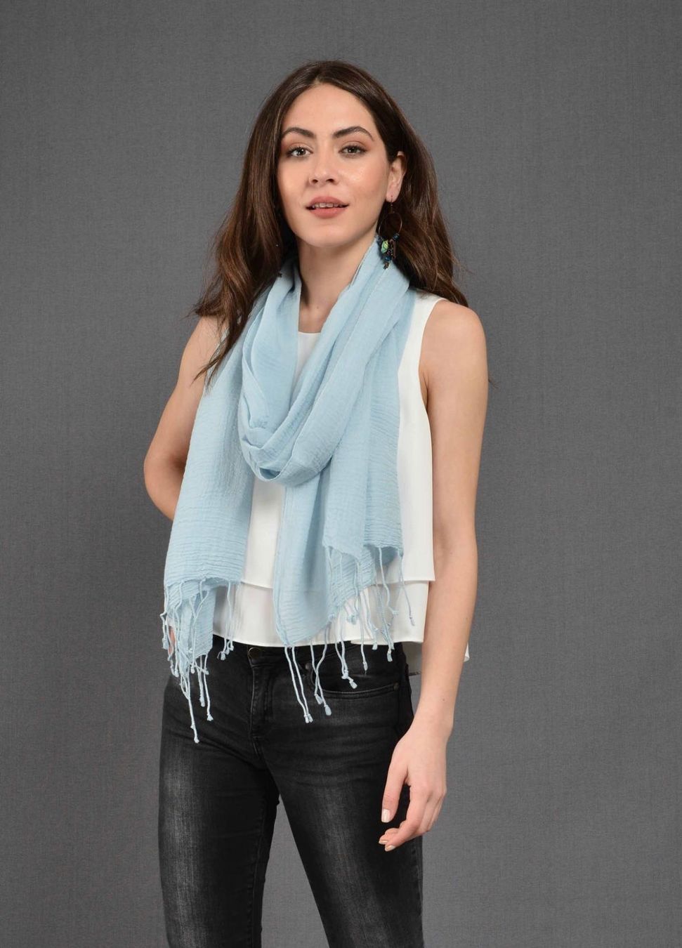 Foulard & Sciarpe: Schal – Nuovo (secondo la descrizione) da Oberglatt ZH venduto da Azurra