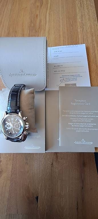 Montres: Jaeger-LeCoultre Master Compressor Chronograph – D'occasion à Bichwil par Zeitlos48