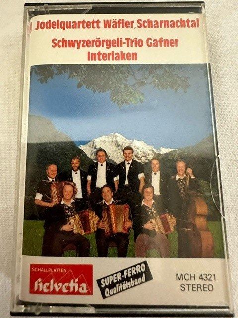 Musicassette: KASSETTE SCHWYZERÖRGELI GAFNER INTERLAKEN – Usato da Ostermundigen venduto da wini63