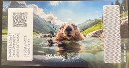 Swiss Crypto Stamp 4.0 - Basic Edition; Marmi im Gewässer