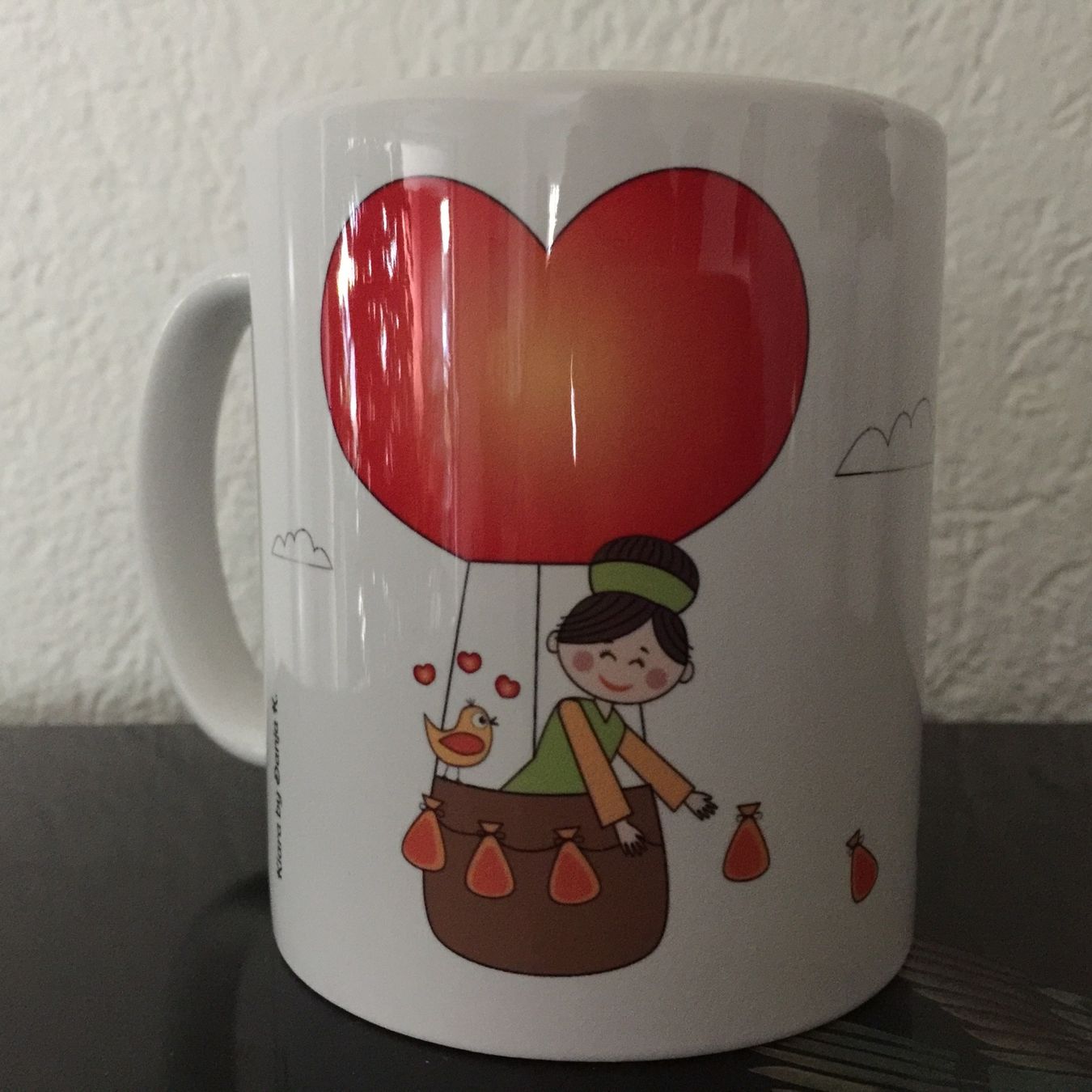 Tazze: Kiara Motivations-Tasse - Loslassen – Nuovo e nell'imballaggio originale da Oberengstringen venduto da Cybi68