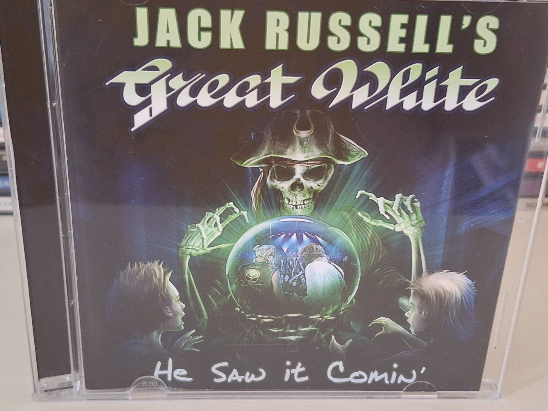CD: CD Jack Russell's Great White -  He Saw It Comin' Seltene CD – Usato da Aarberg venduto da Jackup1