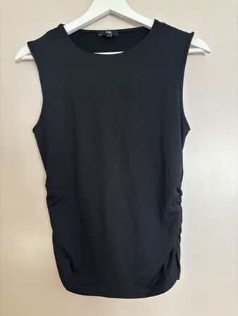Schwarzes C&A Top, Grösse S