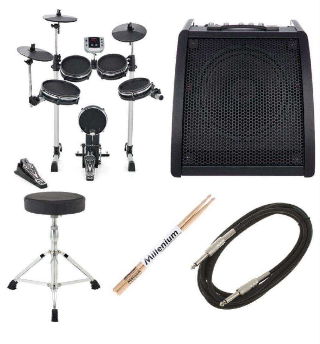 Thomann Strumenti musicali: Top E-Drum Set Millenium MPS-150, gebraucht! – Usato da Morschach venduto da fambueler 1