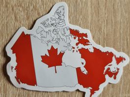 Sticker Aufkleber Kanada