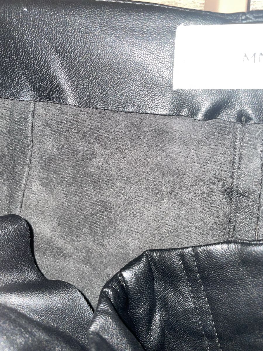Mango Pantaloni: Mango Leder Hosen – Nuovo (secondo la descrizione) da Zürich venduto da Style_Shop 6