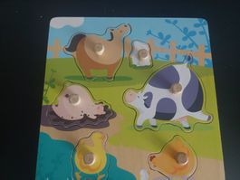 Steckpuzzle Bauernhof