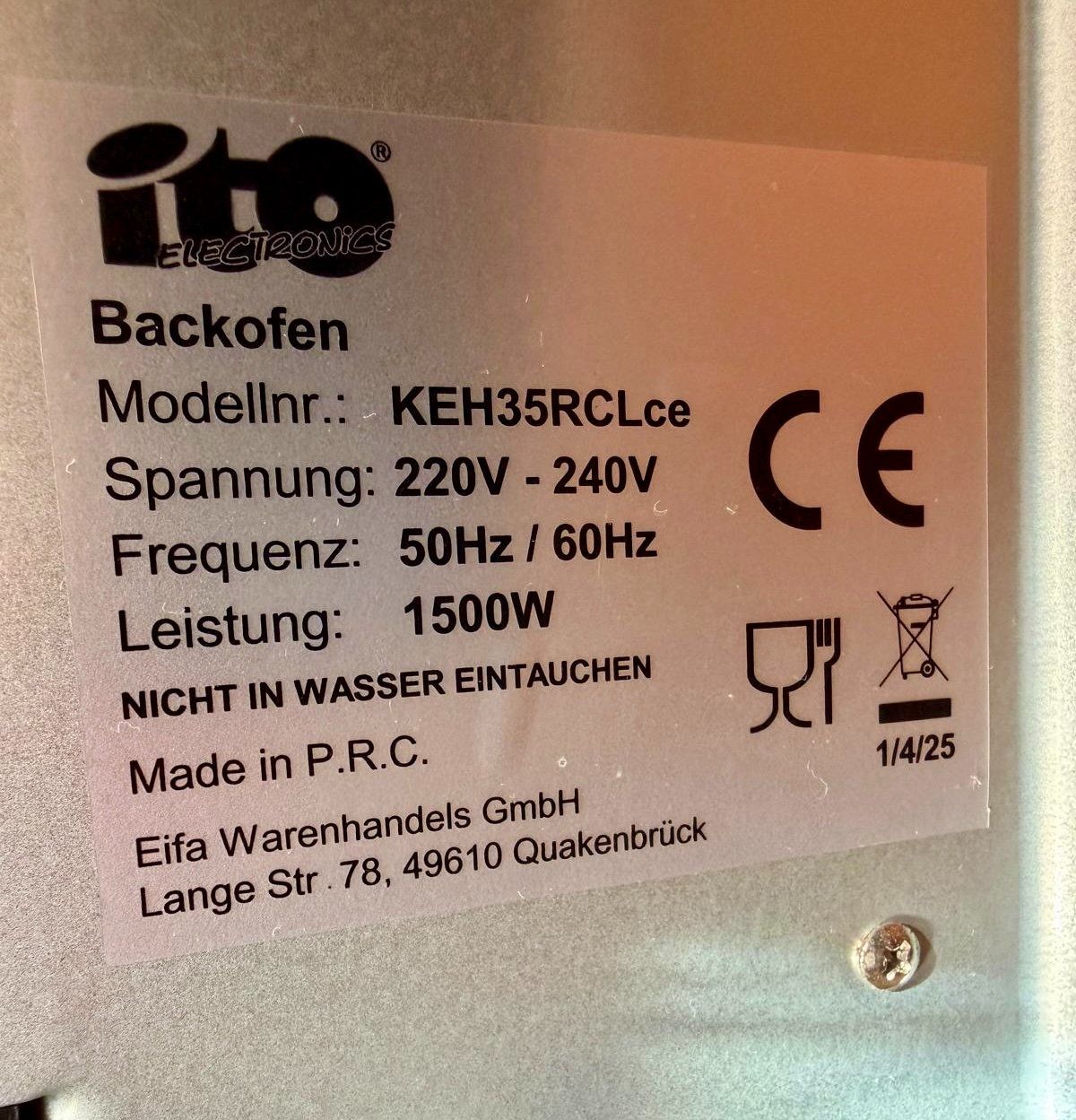 Forni: ito Backofen – Usato da Entlebuch venduto da mlu_776n 2