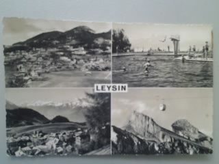 Cartoline postali: Leysin – Usato da Sargans venduto da nicsam1815