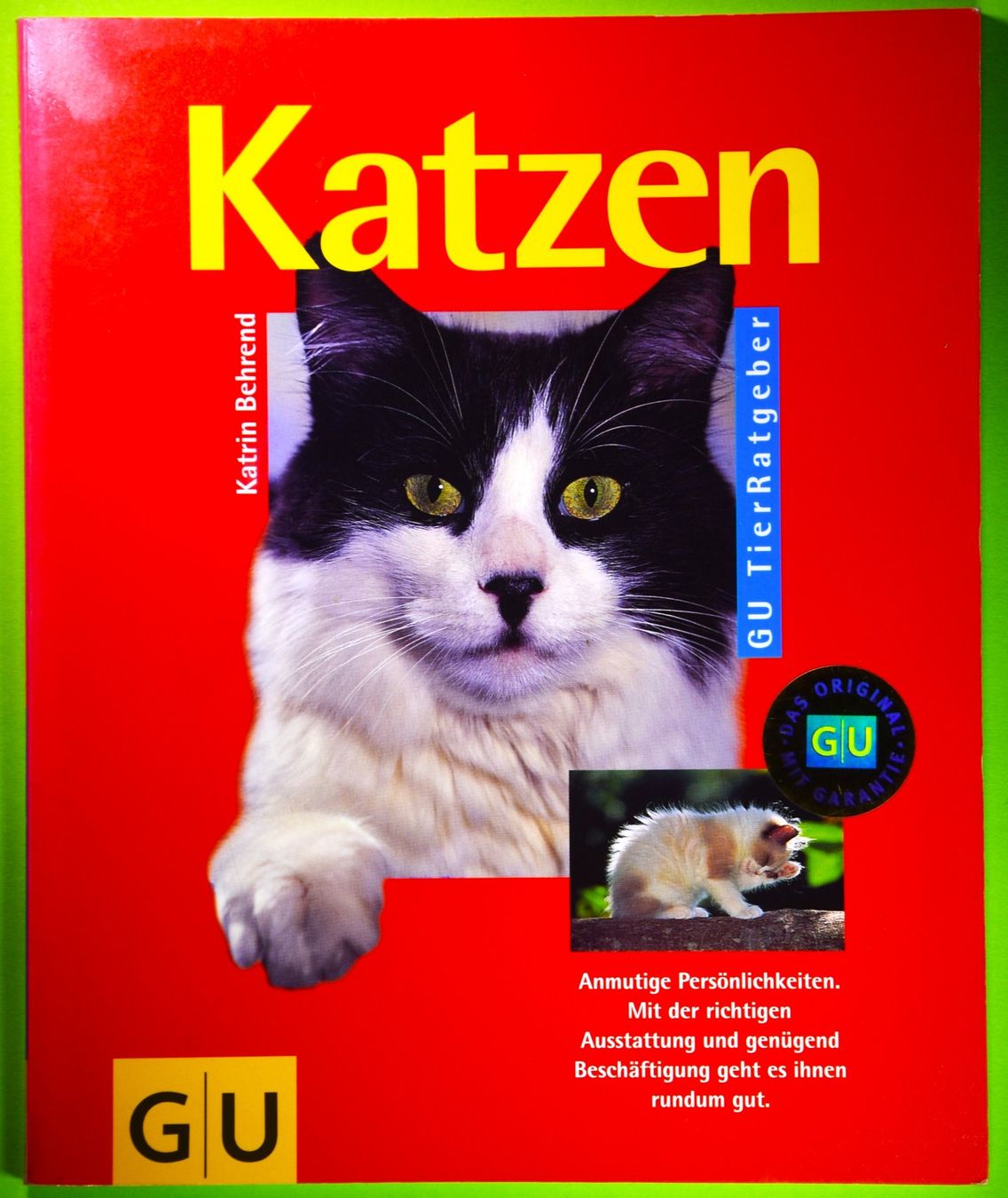 Libri: KATZEN / KATRIN BEHREND / GU TIER RATGEBER ! – Usato da Luzern venduto da piro12