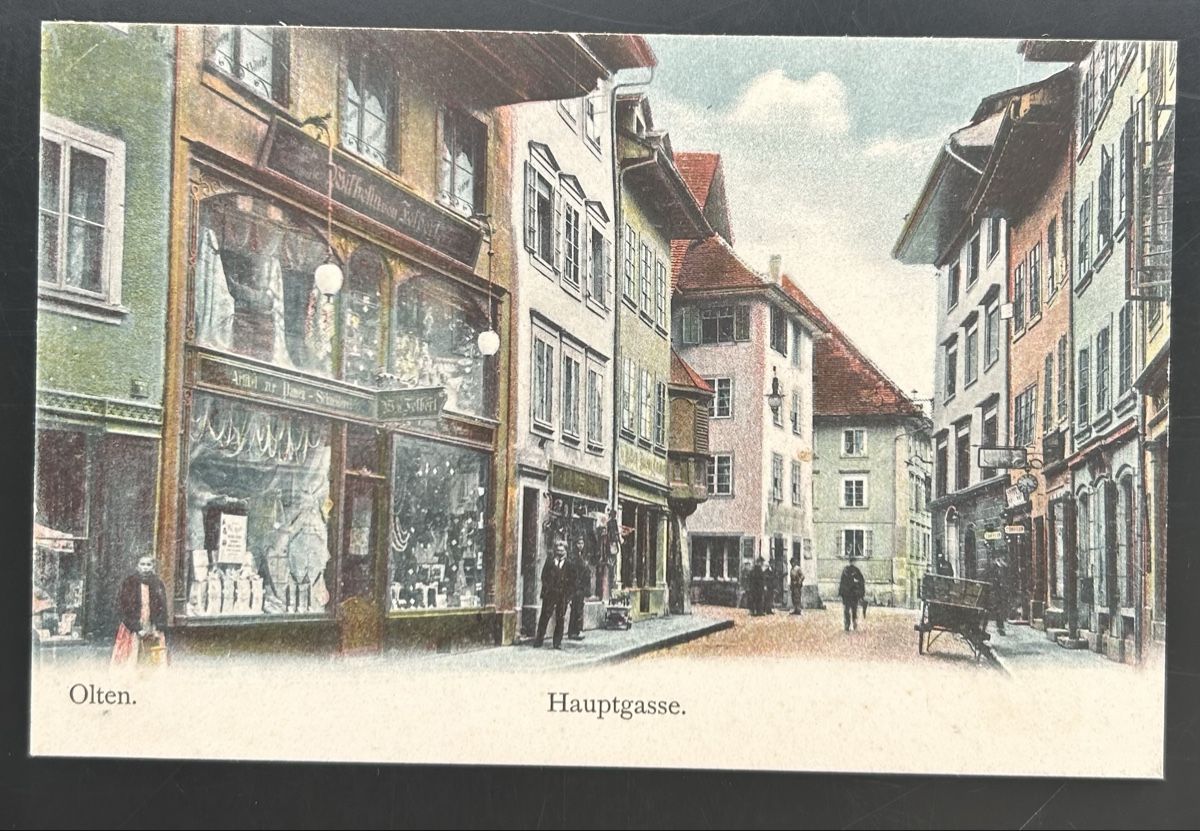 Cartoline postali: Olten Hauptgasse  – Usato da Horw venduto da Tellbub