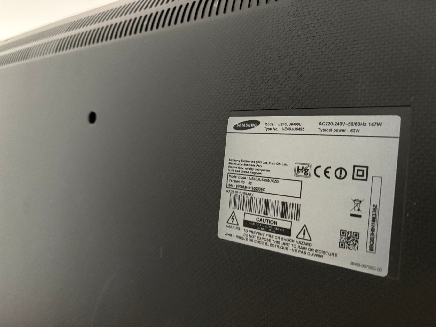 Televisori: TV Samsung 103cm – Usato da Weggis venduto da magagily 1