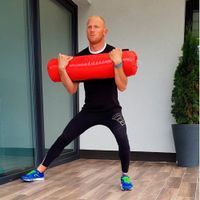 Heim Fitness Training Gewicht mit Wasser Hantel Sandsack 20L
