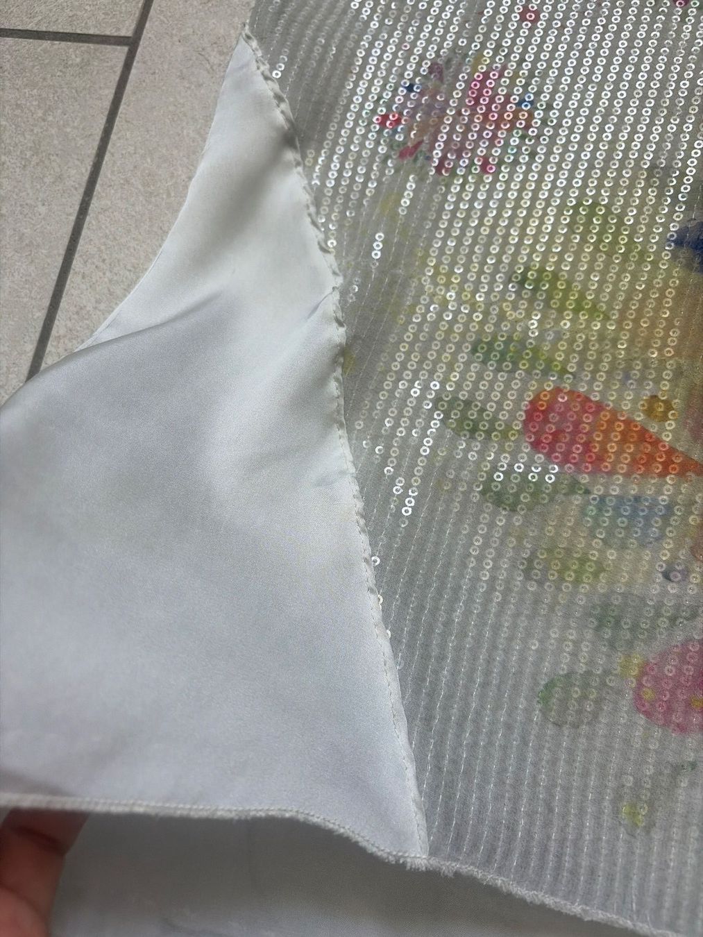 Top: Seiden-Top aus 100% Seide, Grösse M – Nuovo e nell'imballaggio originale da Wallisellen venduto da Lan_82sz 3