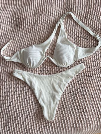 Maillot de bain blanc chic