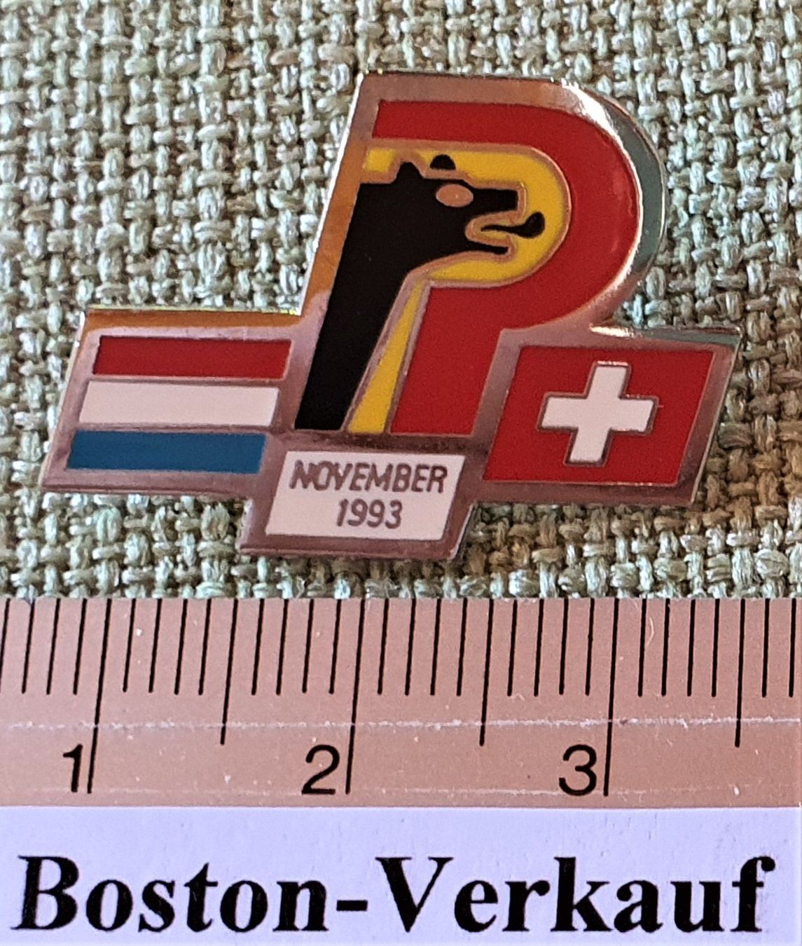 Spille: E357 - Pin Berner Polizei Luxemburg - CH – Usato da Reinach BL venduto da Boston-Verkauf 1