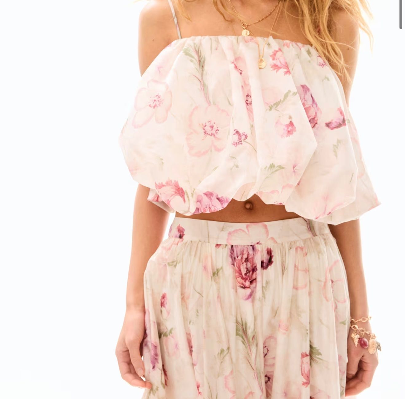 H&M Tops: TRÄGERTOP MIT BALLONSAUM – Gebraucht aus Kaiseraugst von senakaya 1