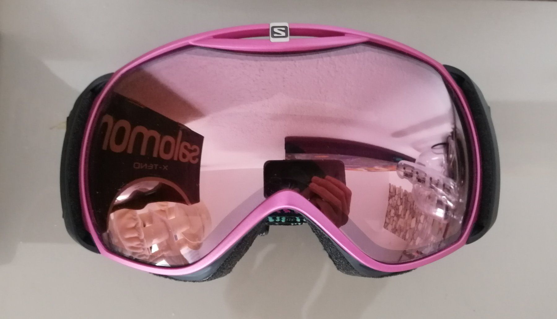 Salomon Occhiali & Lenti: Salomon Skibrille Rosa – Nuovo e nell'imballaggio originale da Mosnang venduto da creativist