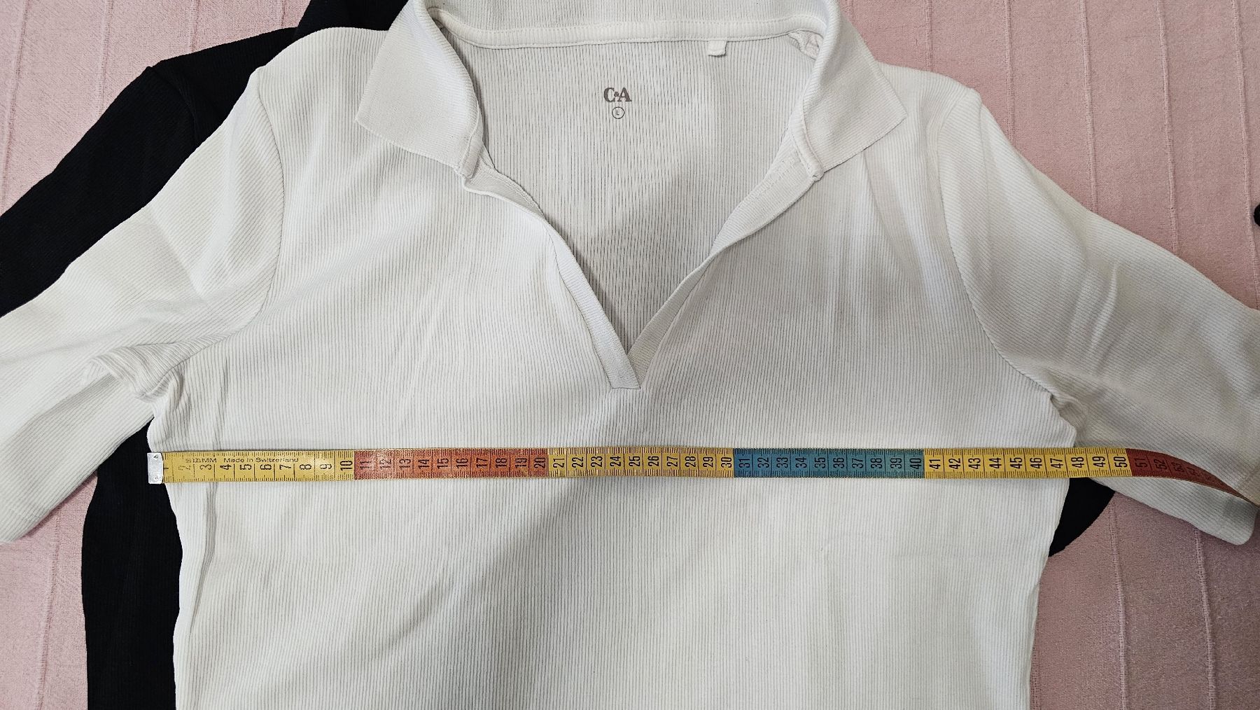 C&A Camicette: 2 x C&A Bluse, Grösse L, Weiss+ Schwarz – Usato da Steinmaur venduto da Kiki_m240 2