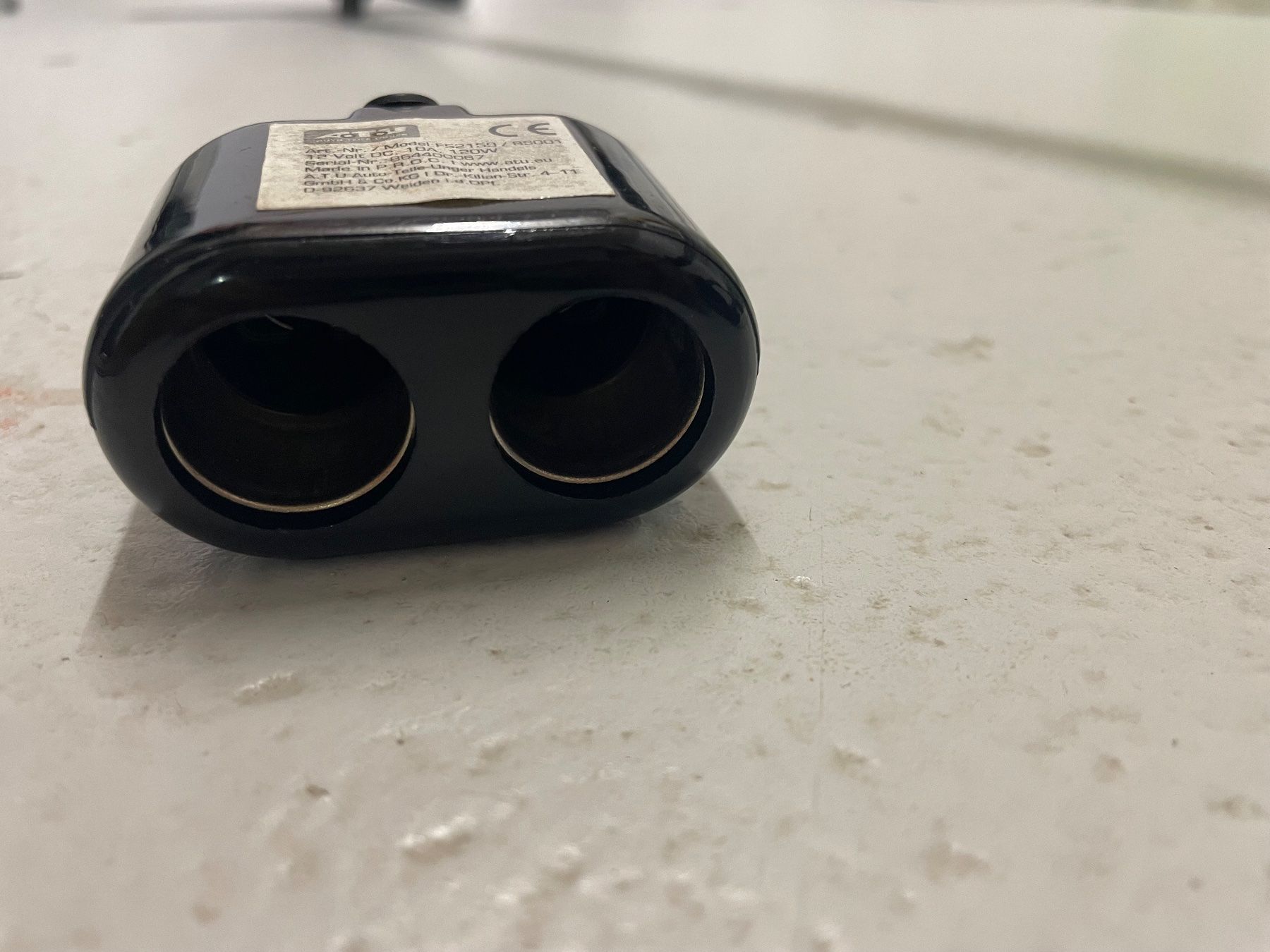 Unità & Adattatore: ATU Doppel Zigarettenanzünder Adapter 12V schwarz gebraucht – Usato da Turgi venduto da sigiriya 1