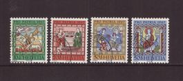 1967 Pro Patria Satz mit schönem Ausgabestempel