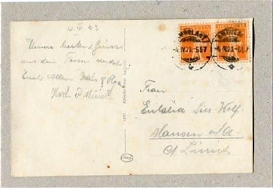 Cartes postales: Melide, Lago di Lugano e Ponte di Melide – D'occasion à Ottikon b.Kemptth. par Neptun1974 1