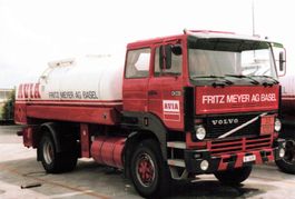 Volvo F12 Lastwagen Fritz Meyer Basel BL Schweiz Foto