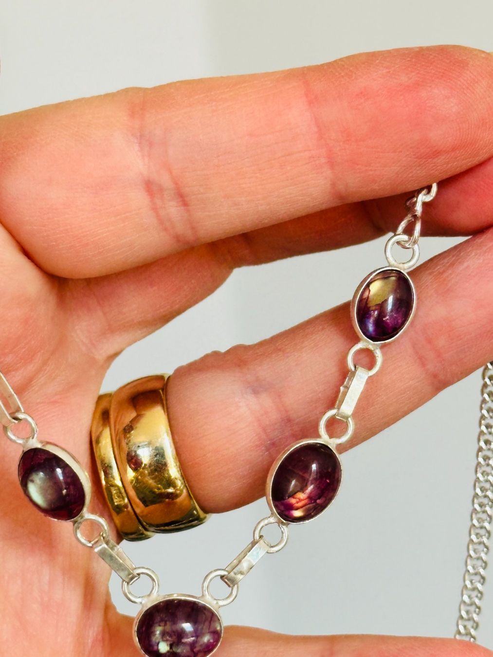 Ketten: Labradorite necklace – Neu und originalverpackt aus Genève von AGBERG 5