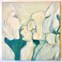 💚 ORIGINAL GEMÄLDE – Abstrakte Figuren Kunst 🇨🇭