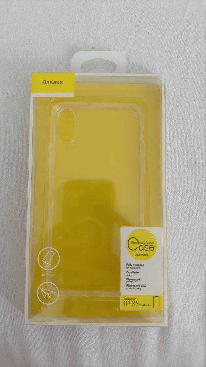 Baseus Coques & Protection écran: Baseus iPhone XS Hülle transparent Basic Model NEU – Neuf avec emballage d'origine à Kloten par Tanjaselina