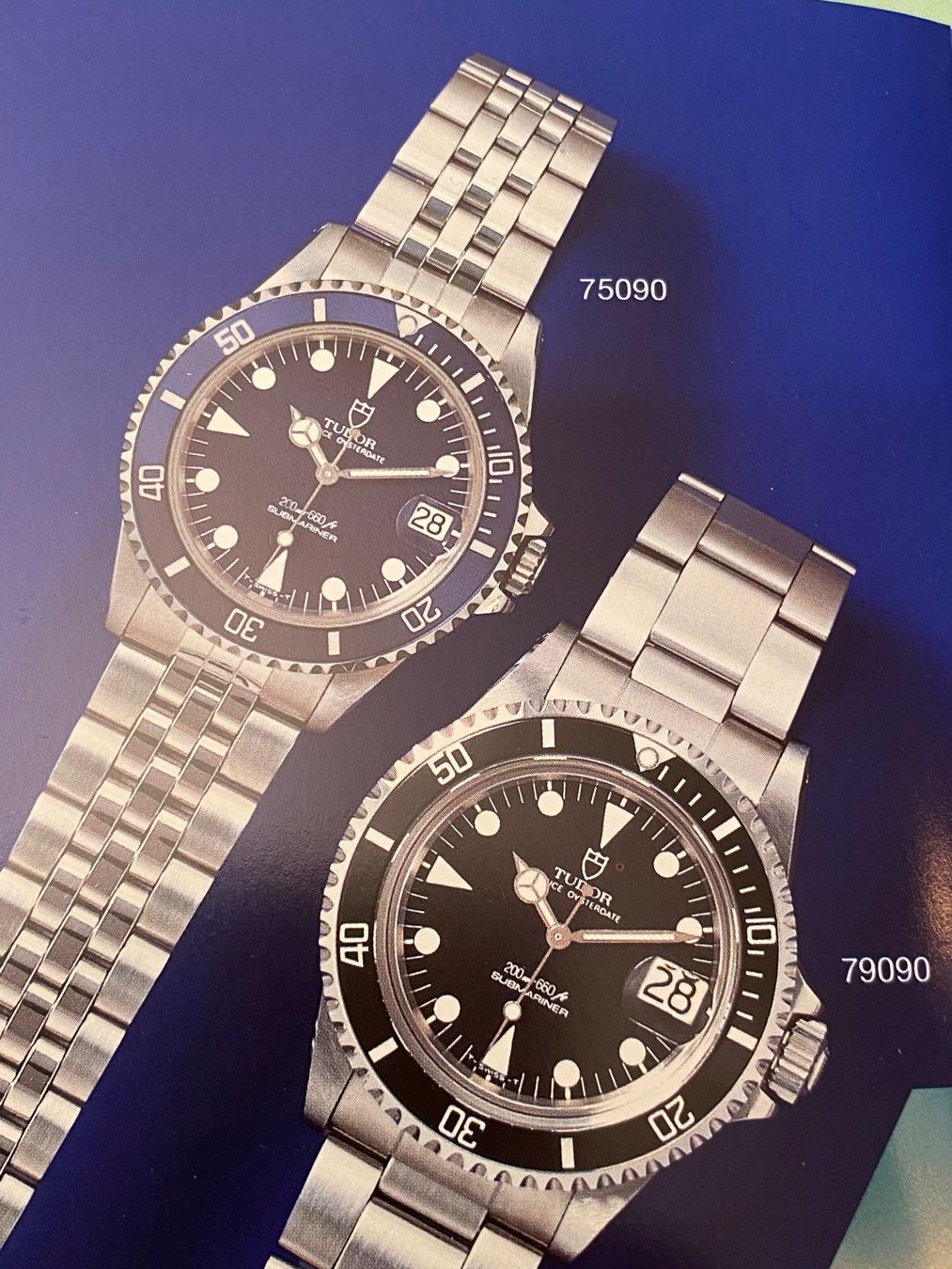 Tudor Orologi: SUBMARINER Tudor mit Oyster Case by Rolex Ref. 75090 – Nuovo e nell'imballaggio originale da Zug venduto da R-L-X 8