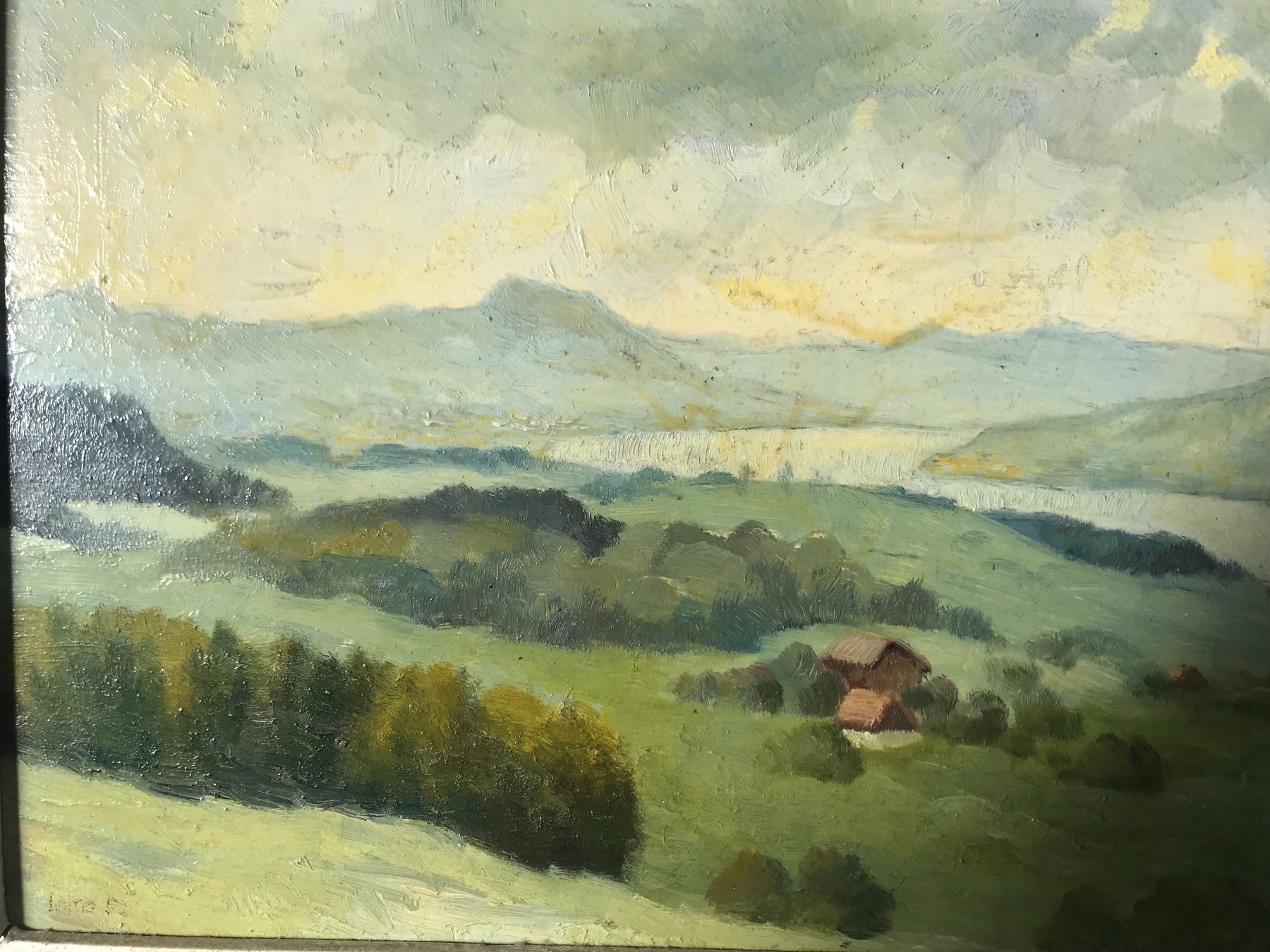 Dipinti: Blick auf Wollerau – Usato da Wollerau venduto da Garten1957 1