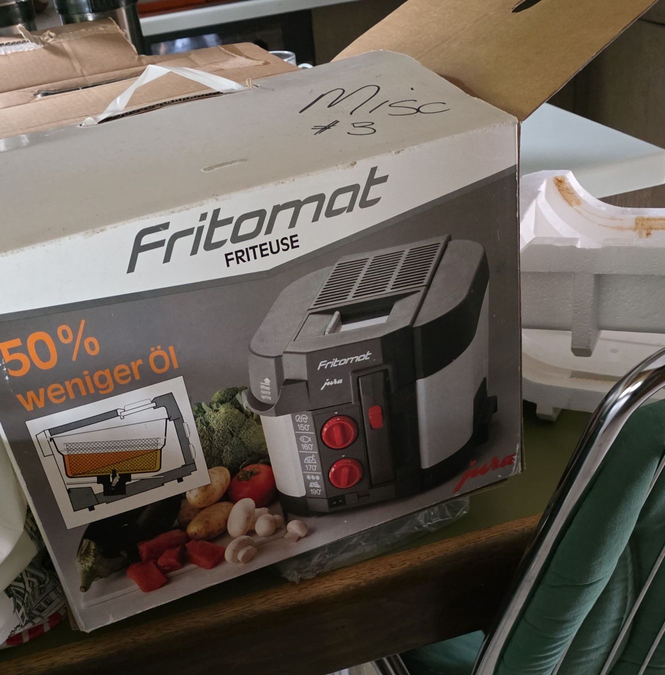 Jura Elettrodomestici da cucina: Fritomat Fryer - Jura – Usato da Hinwil venduto da Ehretstock8