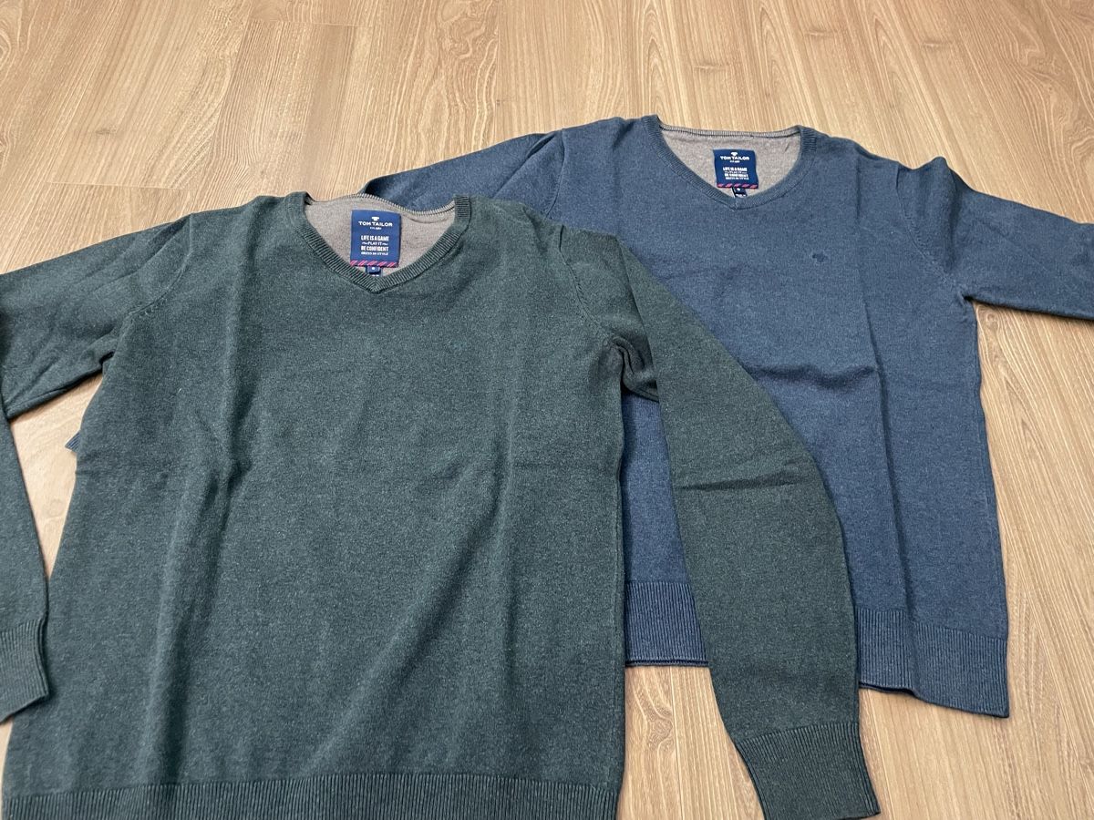 Tom Tailor Maglioni & Felpe: Tom Tailor, lot de 2 pulls, taille S – Usato da Sierre venduto da Ruyfigas 1