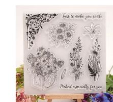 Neues Set Motivstempel  Blumen